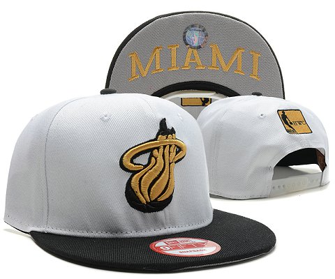 Miami Heat NBA Snapback Hat SD45